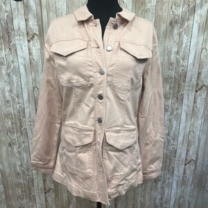 Cato Pink Utility Jacket Lightweight Collared‎